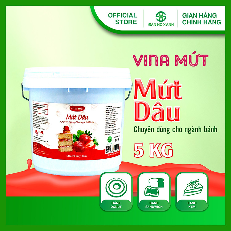 Mứt Bánh VINA - Jam Fruit (Chuyên dùng cho ngành bánh)