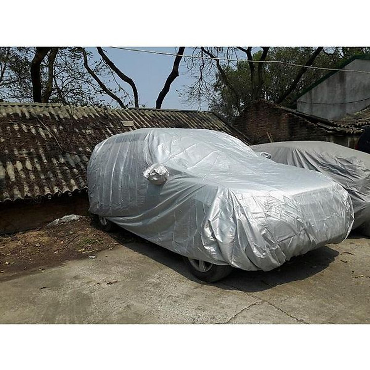 Bạt phủ bảo vệ xe ô tô 7 chỗ vải phản quang ánh sáng