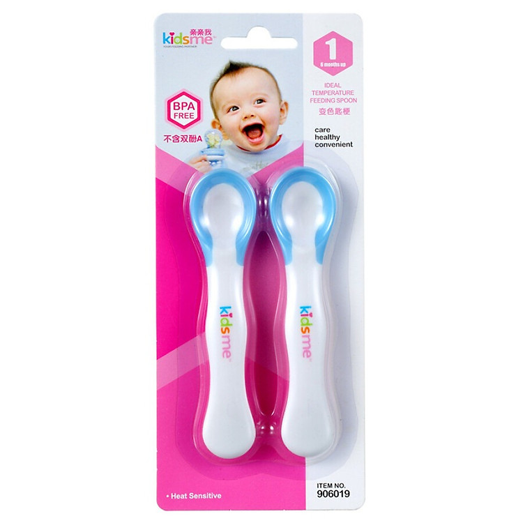Bộ 2 Thìa Ăn Dặm Cho Bé Kiss Me (Kidsme)