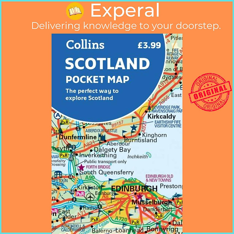 Sách - Scotland Pocket Map - The Perfect Way to Explore Scotland by Collins Maps (UK edition, paperback)