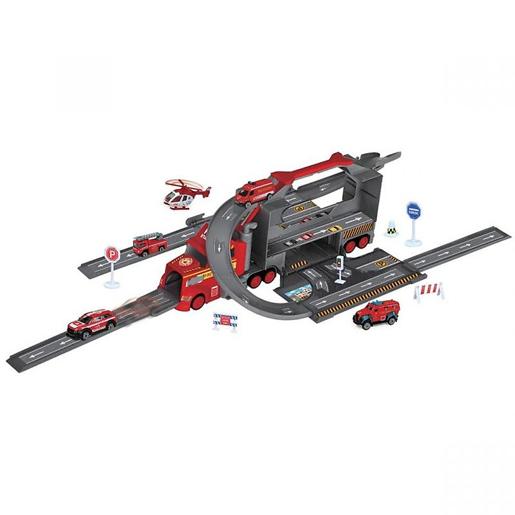 Mua Bộ Đồ Chơi Xe Tải Cứu Hỏa Vecto VT111 Chính hãng Giá tốt - Hình ảnh 3