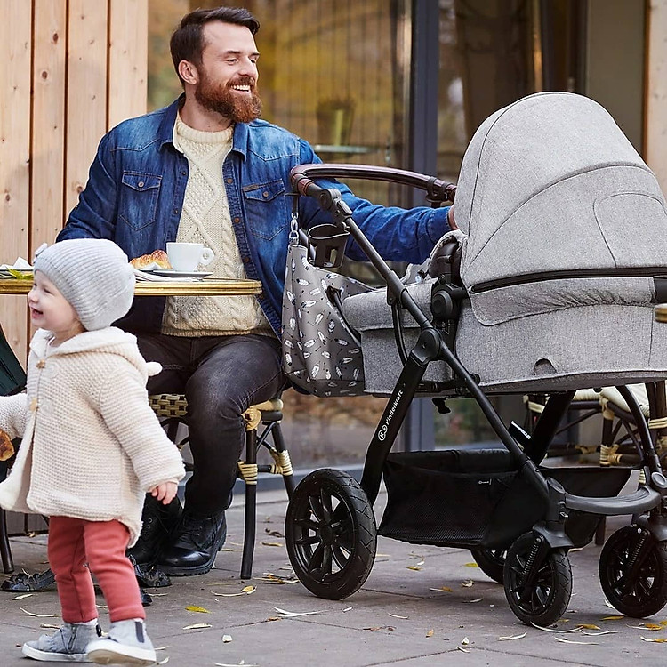 Bộ xe đẩy Kinderkraft XMOOV 3IN1 cho bé Chính hãng Tiết kiệm - Hình ảnh 3