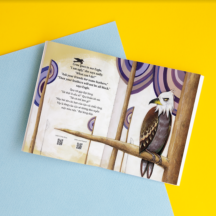 Học tiếng Anh cùng truyện ngụ ngôn Aesop - Con Quạ và những chiếc lông - Ảnh 2
