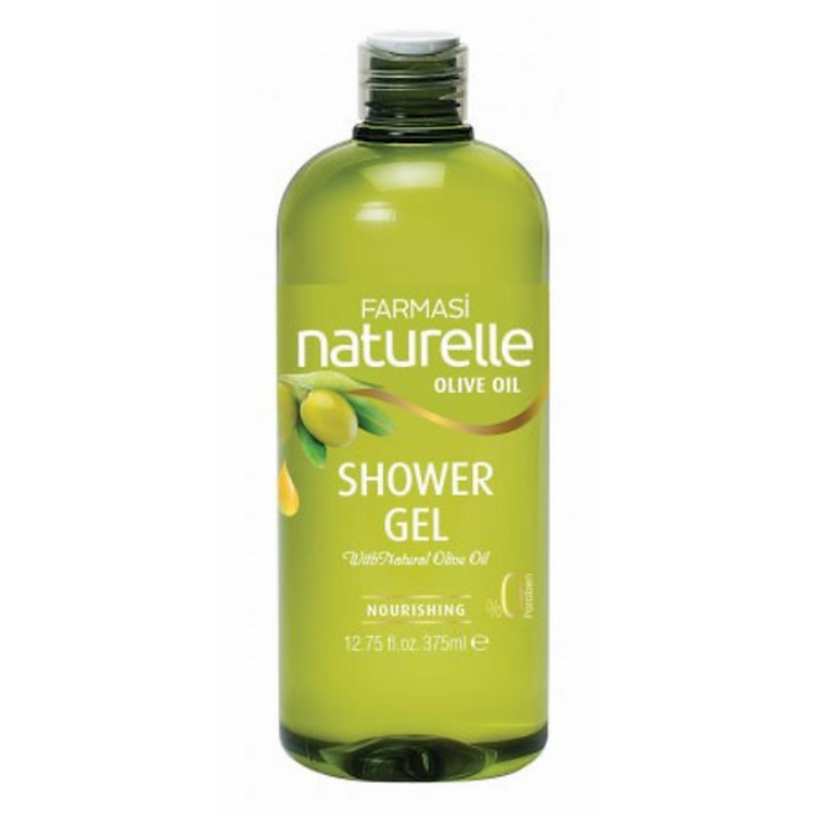 Gel Tắm Dưỡng Da Chiết Xuất Olive Farmasi - 1923SHO01 (375ml)