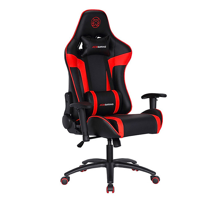 Ghế Ace Gaming Chair - Rogue Series - Model:KW-G6027 - Color: Black/Red