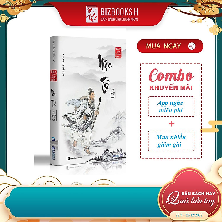 Mua tại Newshop: Mặc Tử và Biệt Mặc - Nguyễn Hiến Lê