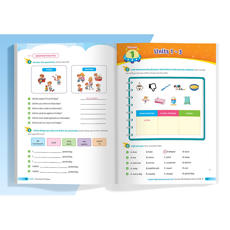 English Fighting Good and Great Em Học Tốt Tiếng Anh Tiểu Học (Lớp 1,2,3,4,5) - Ảnh 6