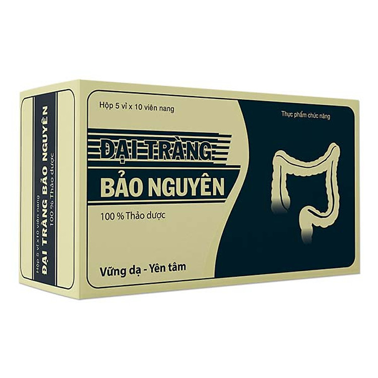 Thực phẩm bảo vệ sức khỏe Viên uống Đại tràng Bảo Nguyên 50 viên