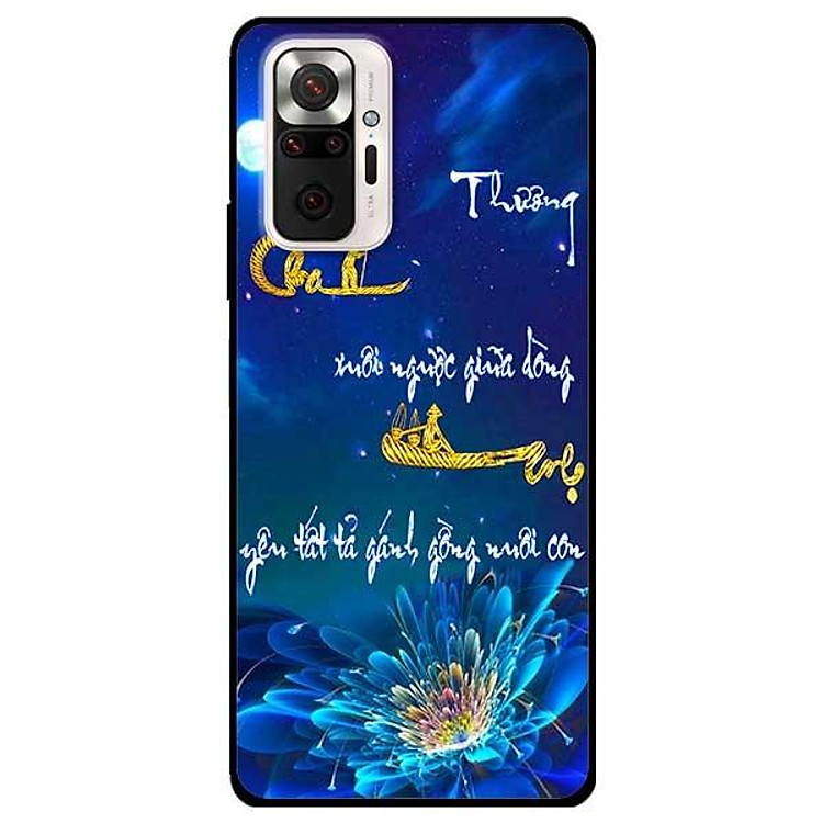 Ốp lưng dành cho Xiaomi Xiaomi Redmi Note 10 - Redmi Note 10 Pro - mẫu Mẫu Đơn Cha Mẹ