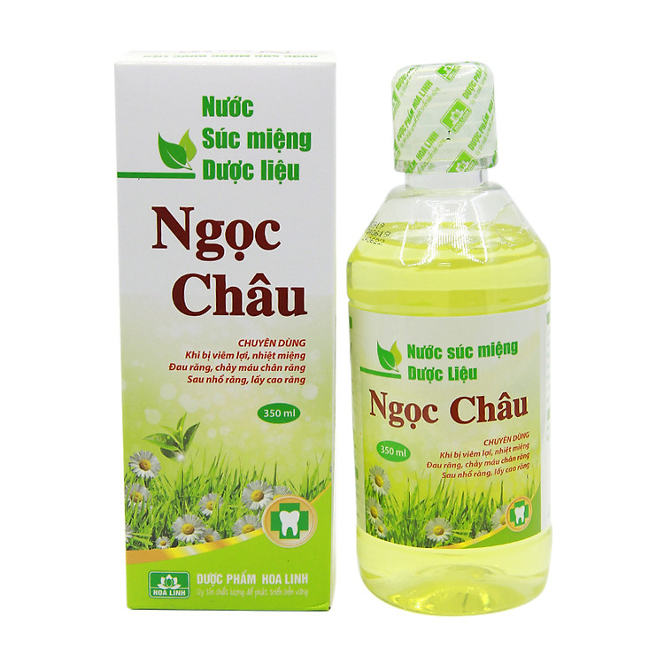 Nước Súc Miệng Dược Liệu Ngọc Châu 350ml