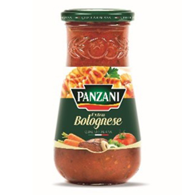 Sốt Mỳ Ý Cà Chua Thịt Bolognese Panzani Chai 425g