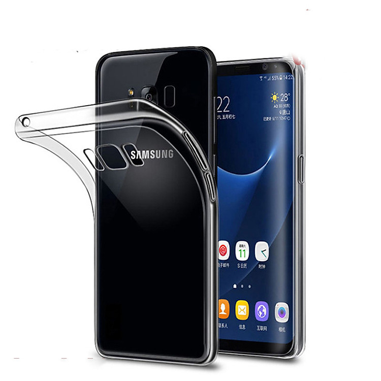 Ốp lưng dẻo silicon cho Samsung Galaxy S8 - mỏng 0.6mm, chống trầy xước