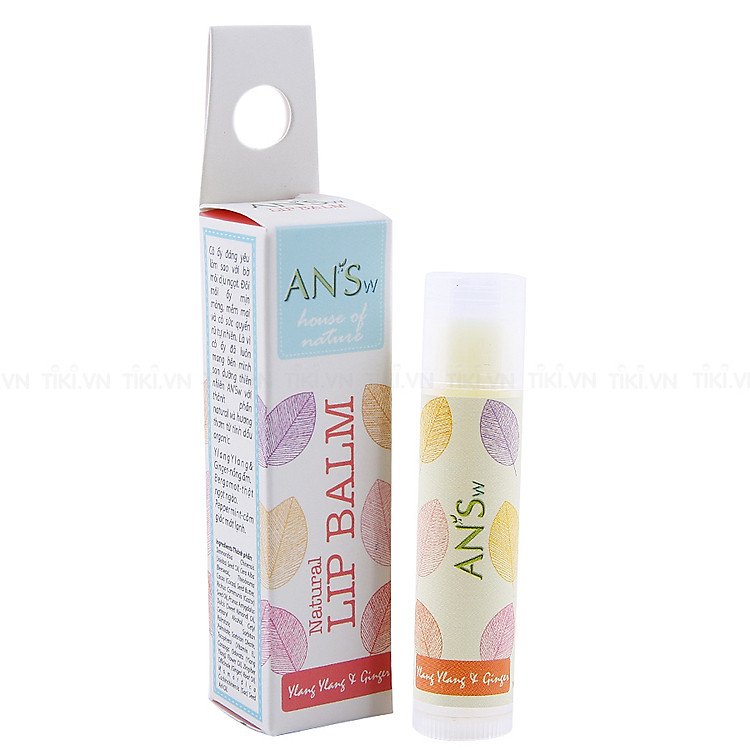 Son Dưỡng Môi AN'Sw Ngọc Lan Tây Ylang Ylang (5g)