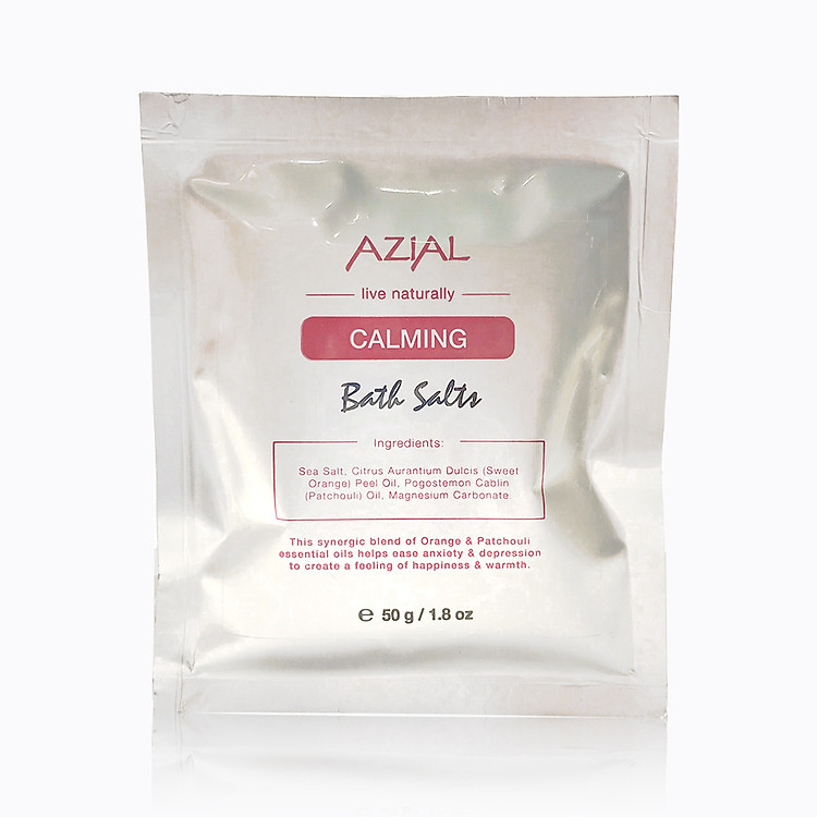 Muối tắm tinh dầu 100% thiên nhiên AZIAL Calming Bath Salts, giúp loại bỏ độc tố, tăng cường miễn dịch - Ngâm chân hoặc ngâm bồn