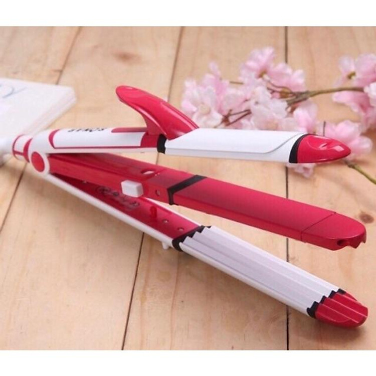 Máy uốn, duỗi, bấm tóc 3 trong 1