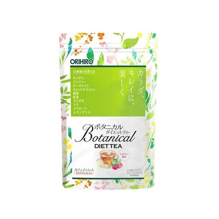 Trà Giảm Cân Orihiro Botanical Diet Tea (20 gói) Nội Địa Nhật Bản