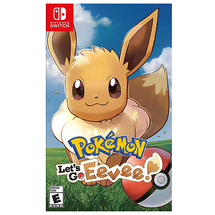 Đĩa game Pokemon: Let's Go, Eevee! cho máy nintendo switch - new nguyên seal - Hàng nhập khẩu