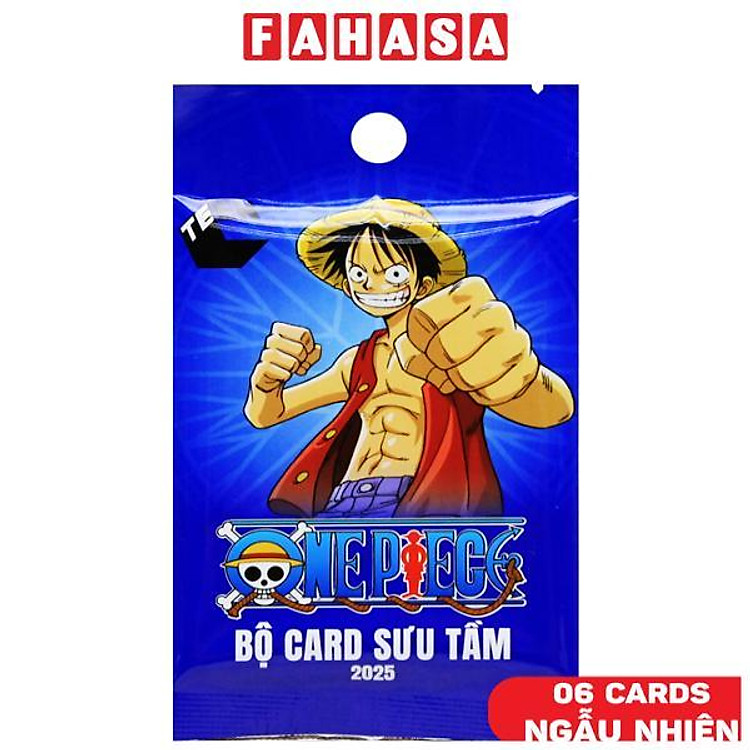 Bộ Thẻ Sưu Tầm One Piece 2025 (6 thẻ)