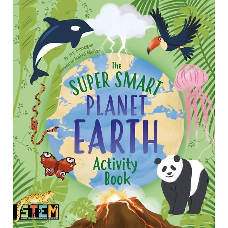 Sách - The Super Smart Planet Earth Activity Book by Isabel Munoz (UK edition, paperback)