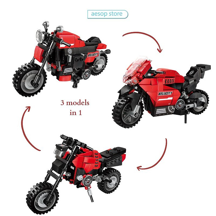 Mua Đồ chơi lắp ráp 3in1 Qman 42114 Chính hãng Giá tốt - Hình ảnh 5