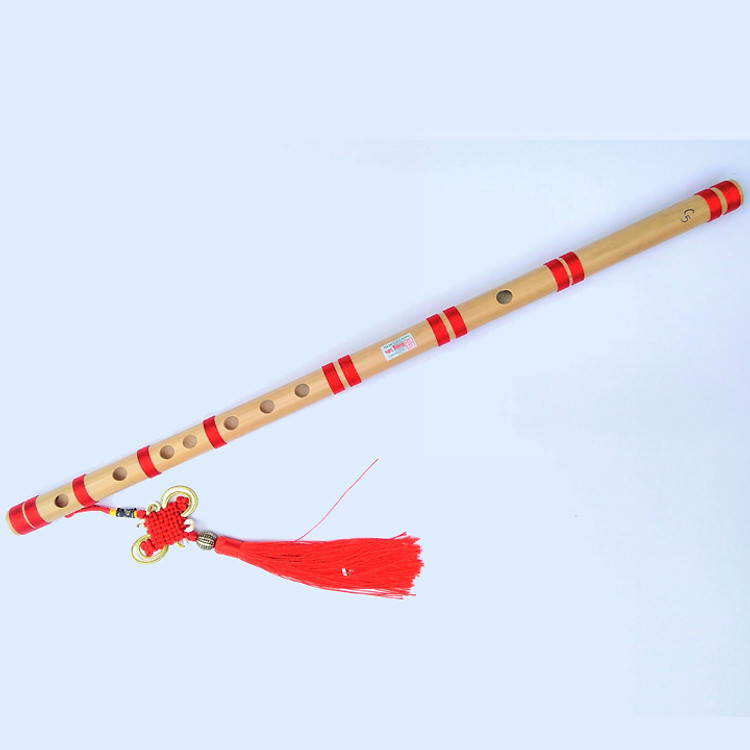 Sáo trúc HL15 chuẩn âm full 3 quãng tặng kèm dây treo trang trí