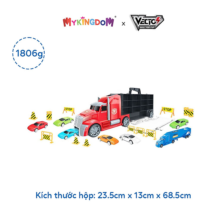 Mua Đồ Chơi VECTO Xe Tải Nhiều Ngăn Chính hãng Tiết kiệm - Hình ảnh 2