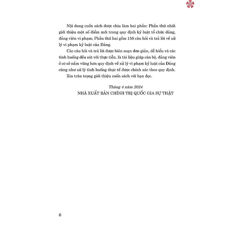 Hỏi - Đáp Về Xử Lý Vi Phạm Kỷ Luật Của Đảng - Ảnh 6