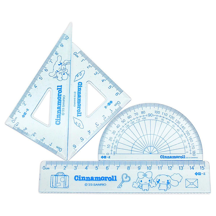 Bộ Thước Eke Cinnamoroll (4 món) - Ảnh 3