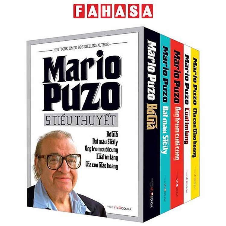 Sách - Boxset Tiểu Thuyết Của Mario Puzo (Bộ 5 Cuốn)