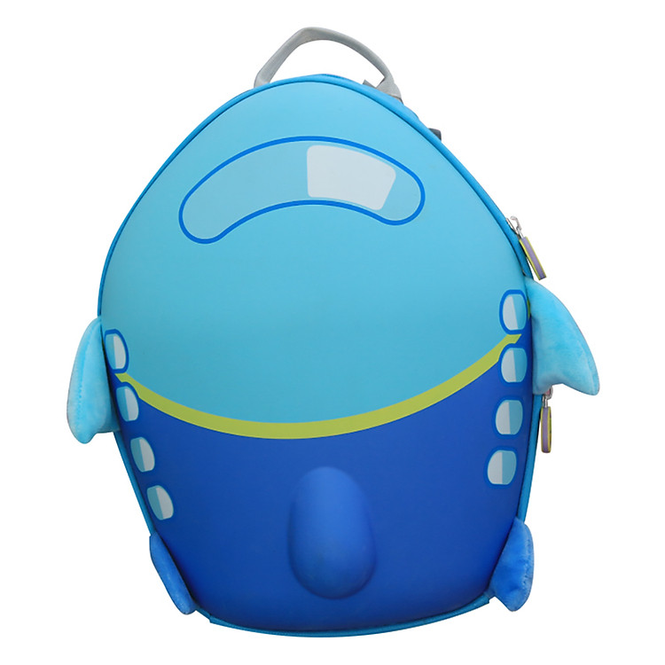 Ba Lô Trẻ Em Hình Máy Bay Màu Xanh Da Trời Có Quai Sách BB Bag BB314H