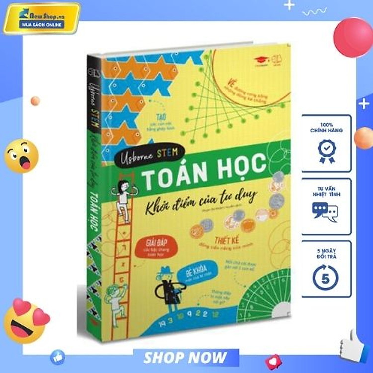 Usborne Stem Toán Học – Khởi Điểm Của Tư Duy