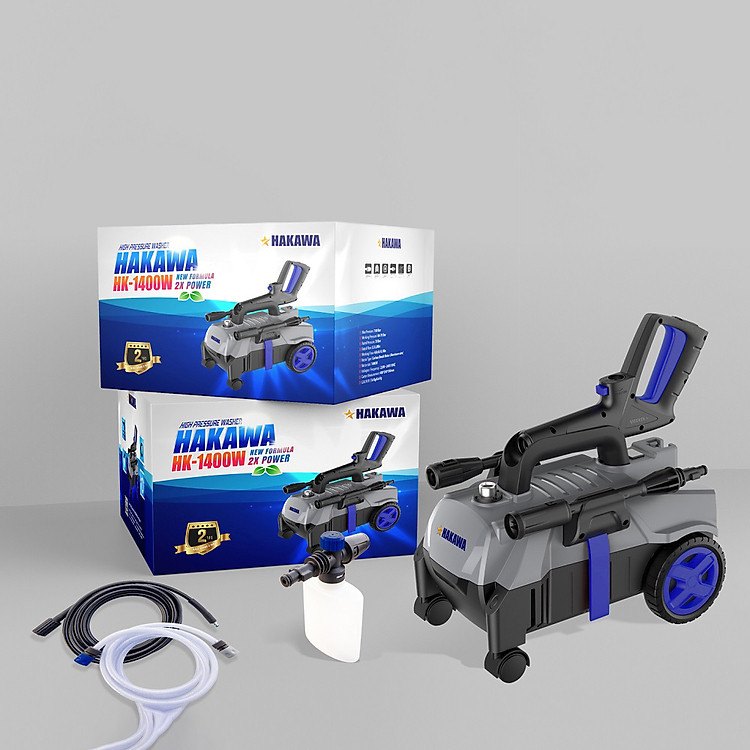 Máy xịt rửa Mini HAKAWA Nhật Bản - HK-1400W - Phù hợp với mọi gia đình