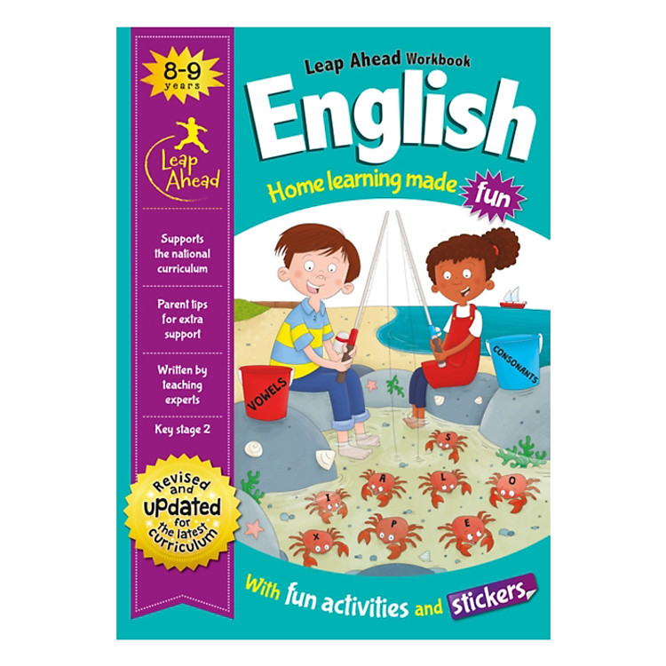 Sách Leap Ahead: 8-9 Years English