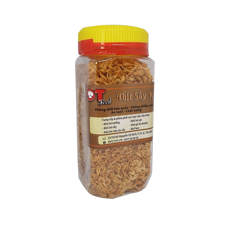 Thịt Khô Heo (Chà Bông Heo) Thượng Hạng DTfood 200g