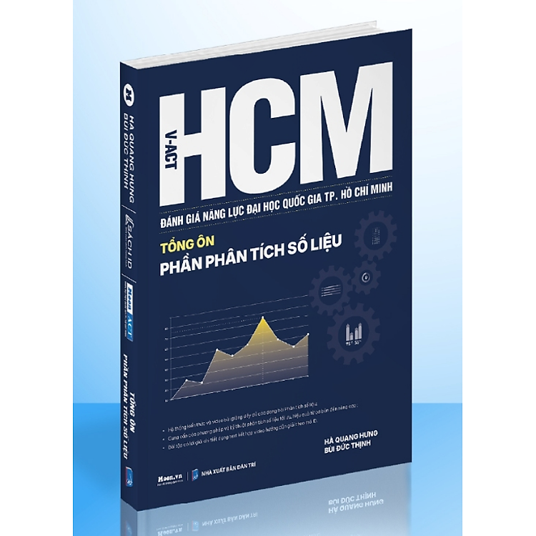 Sách -Đánh giá năng lực Đại Học Quốc gia TP Hồ Chí Minh - Tổng ôn phần phân tích số liệu (Moon)