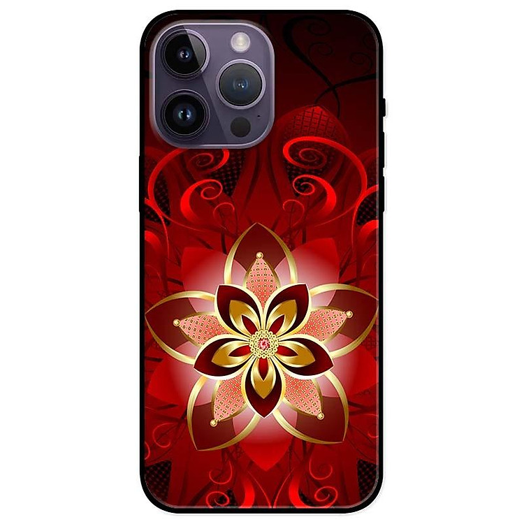 Ốp lưng dành cho Iphone 14 - Iphone 14 Plus - Iphone 14 Pro - Iphone 14 Pro Max - Họa Tiết Hoa Đỏ