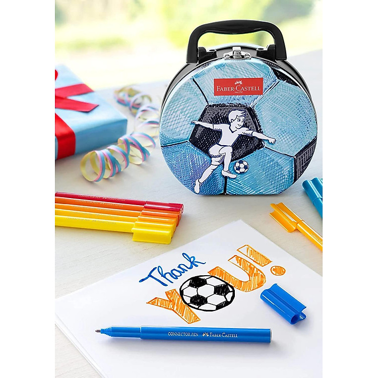 Hộp Bút Lông Màu Connector Faber-Castell (33 chiếc) - Ảnh 3