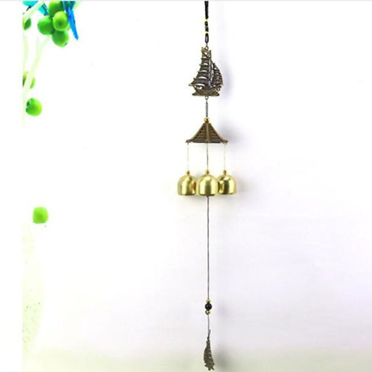 Chuông gió thuyền thuận buồm xuôi gió 3 quả