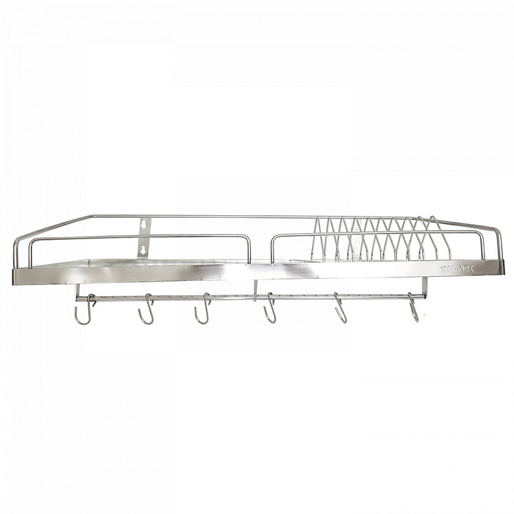 Kệ chén dĩa 1 tầng inox 201