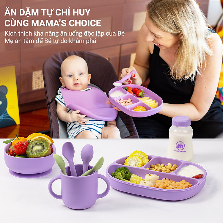 Mua Bộ Ăn Dặm Mama's Choice Cao Cấp Chính hãng Ưu đãi - Hình ảnh 3