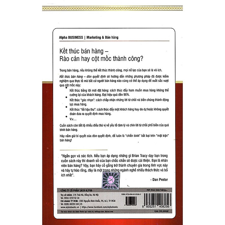 Kết Thúc Bán Hàng Đòn Quyết Định (Tái Bản) - Ảnh 4