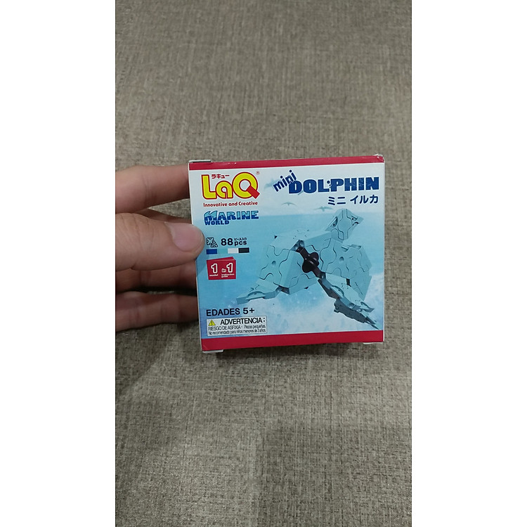 Đồ Chơi Ráp Hình LaQ Mini Dolphin Chính hãng Ưu đãi - Hình ảnh 3