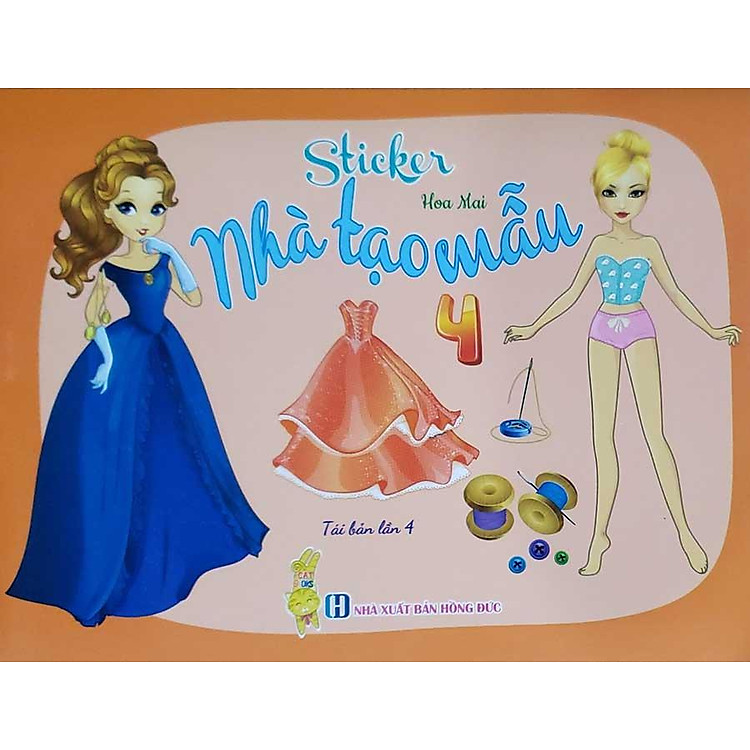 Sticker Nhà Tạo Mẫu 4 (Tái bản năm 2023)