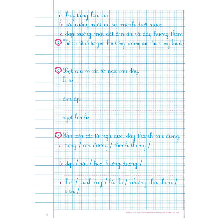 Vở Ô Li Bài Tập Tiếng Việt Lớp 4 (Tập 2) - Ảnh 6