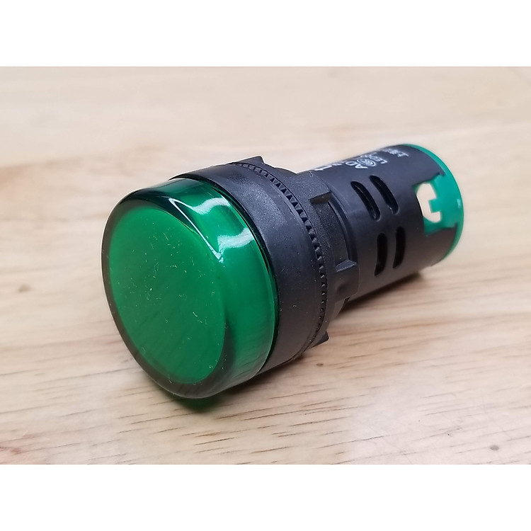 Đèn LED báo nguồn 220V phi 22mm AD16-22DS