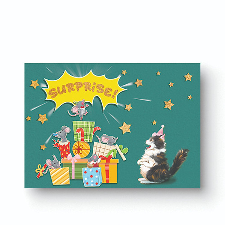 Thiệp Tặng Sinh Nhật Suprise Maisen