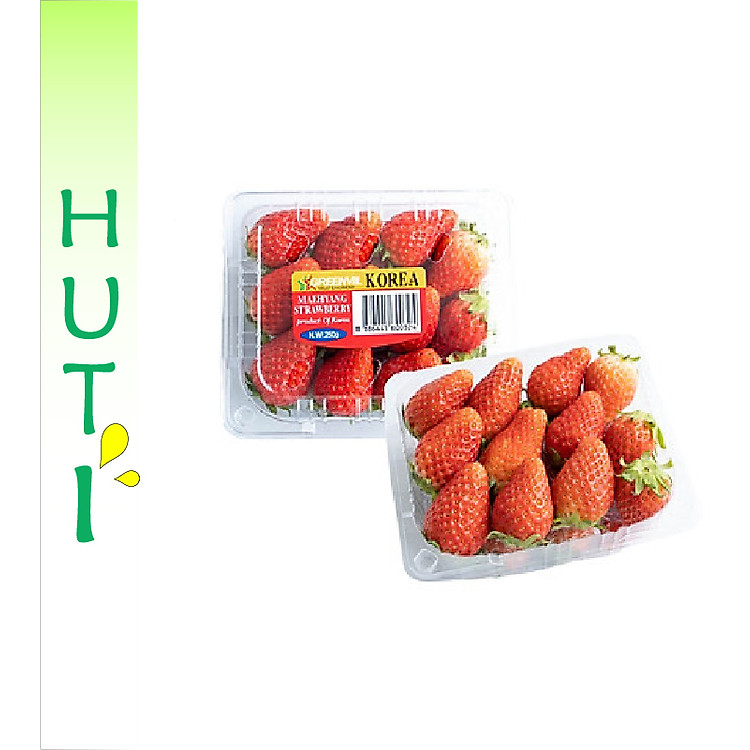 DÂU TÂY HÀN QUỐC KOREAN STRAWBERRY - HỘP 250 GRAM - HUTI