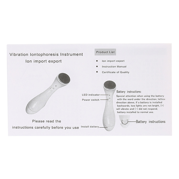 Máy Massage Mặt I-on Xóa Nếp Nhăn