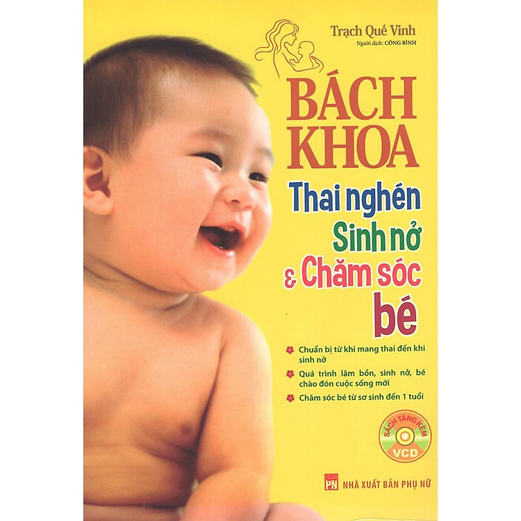 Sách Bách Khoa Thai Nghén Sinh Nở Và Chăm Sóc Em Bé - Minh Long