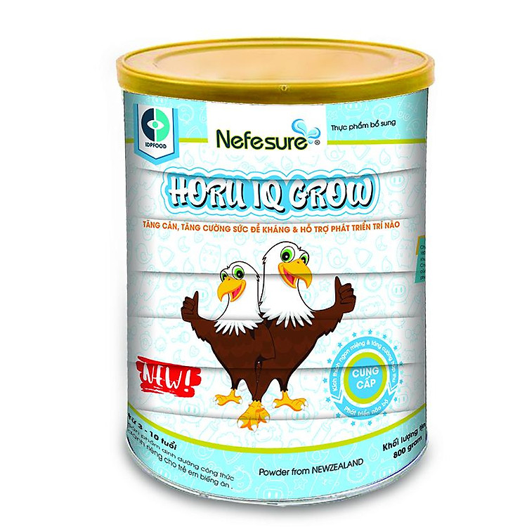 Sữa bột Nefesure Horu IQ Grow (800 gram)